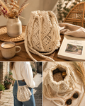 Éléa- Sac en macramé fait main