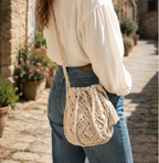 Éléa- Sac en macramé fait main
