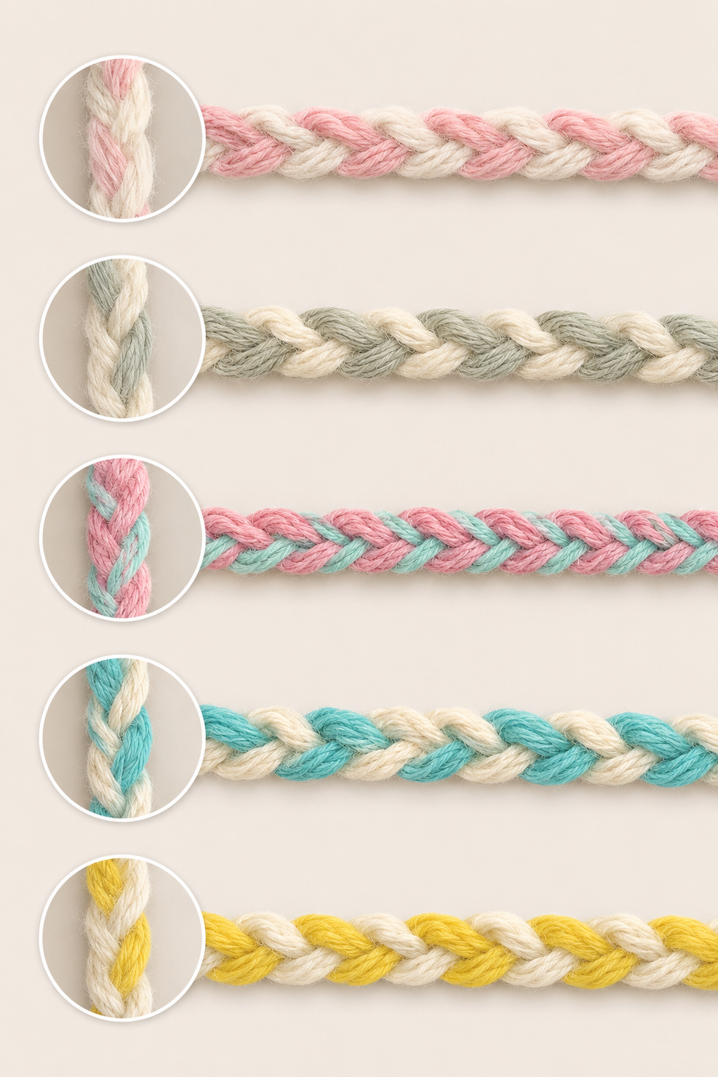 Porte Gobelet - Macramé
