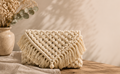 Portefeuille en macramé « Écrin Bohème »