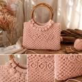 Capucine - Sac en macramé fait main
