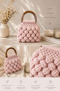 Bonnie Bloom - Sac à main en macramé