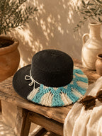 Chapeau Belle-Île - habillage Macramé