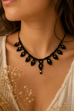 Collier Macramé "Noctis"