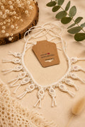 Collier Macramé "Églantine"